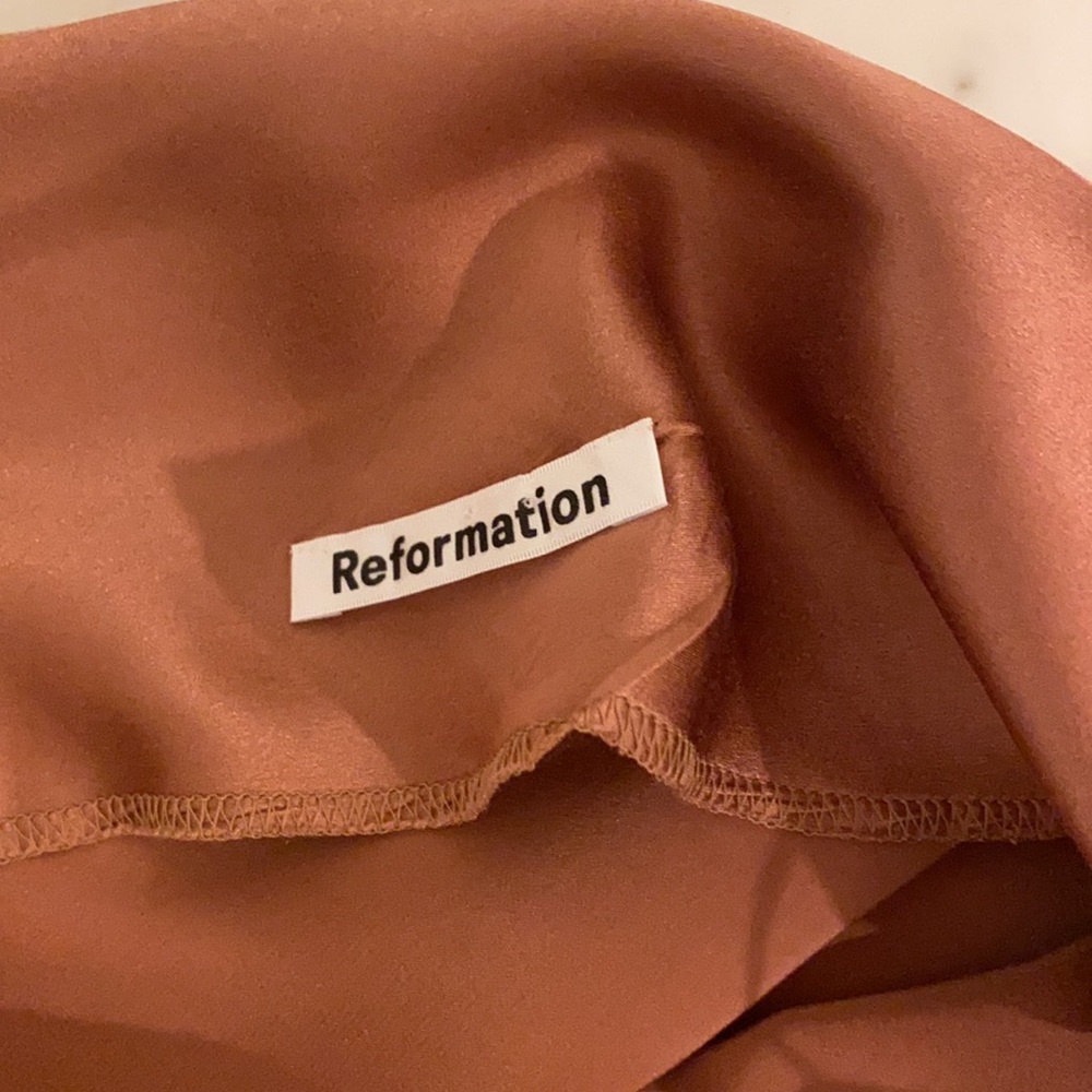 Reformation taupe tank M worn one time - Picture 4 of 5